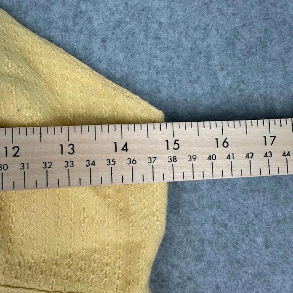 Roxy Under‎ The Cali Sun Dress Sz Medium Button Yellow Midi Bow At Bust Surfer - Picture 5 of 7